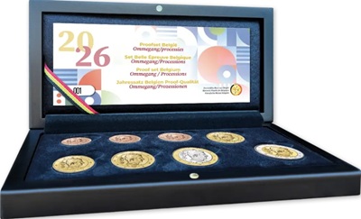 Coffret euro 2026 BE Belgique