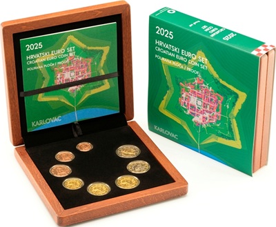 Série euros Croatie 2025 de 8 pièces BE