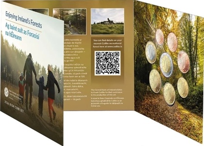 Série euros BU 2026 Irlande, les forêts irlandaises