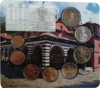 Série euros BU 2026 Bulgarie