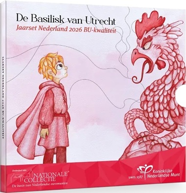 Série euro BU 2026 Pays-Bas