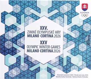 Série euros BU 2026 Slovaquie, Jeux olympiques d'hiver de Milan-Cortina 2026 b