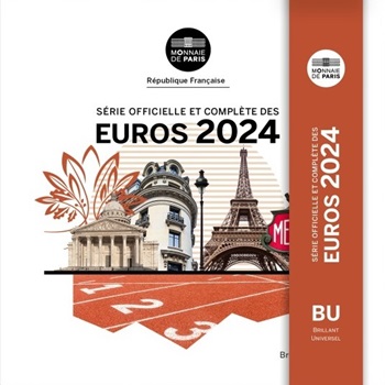 Euroset de 8 pièces BU 2024 France