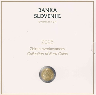 série euro BU 2025 Slovénie