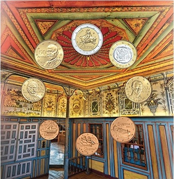 Série euros 2025 Grèce de 8 pièces FDC, dédiée à la Thessalie