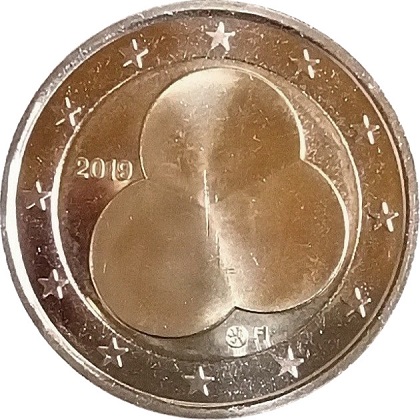 2 € euro commémorative 2019 Finlande, la loi constitutionnelle de 1919