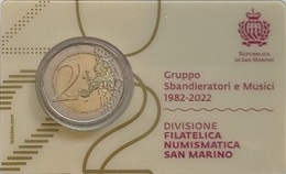 Coincard 2€ UNC Saint-Marin 2022