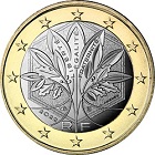 pièce 1 euro france 2022