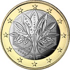 nouvelle pièce 1 Euro 2022 France