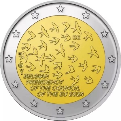 2 € commémorative 2024 Belgique 01