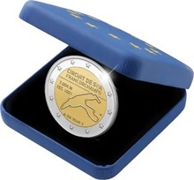 2 euro commémorative 2025 Belgique consacrée au circuit de Spa-Francorchamps. BE