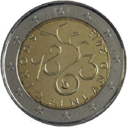 2 euro 2013 commémorative Finlande 150ème anniversaire du parlement de 1863