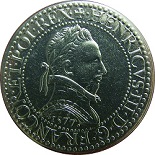 5 Francs 2000 le Franc d'argent d'Henri III