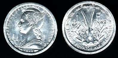 1 franc 1948 afrique équatoriale française