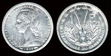 1 franc 1948 cameroun