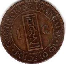 1 centime 1879 Cochinchine