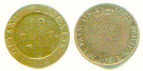 10 centimes guyane française