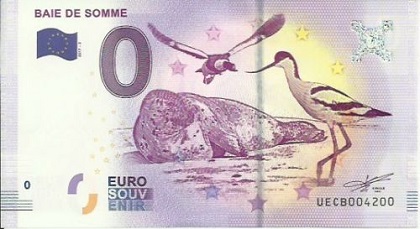 billet 0 euro souvenir baie de somme