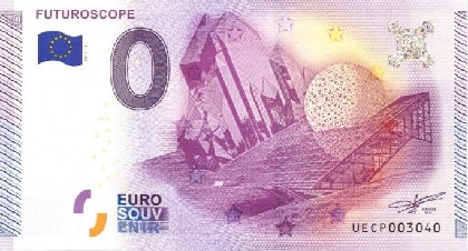 billet 0 euro souvenir futuroscope
