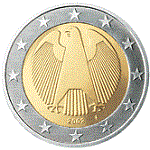 2 euro allemagne