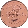 Pièce 1 cent Bulgarie 2026 Le cavalier de Madara