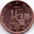 PIèce 2 cent de la Croatie  2023