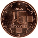 PIèce 5 cent de la Croatie  2023