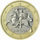 1 euro Lituanie