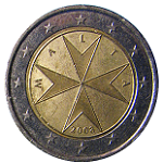 2 euro Malte