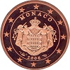 nouvelle piece de 1 cent 1 centime d'euro de monaco