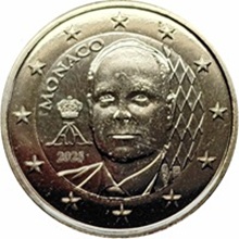 Pièce é euro 2025 Monaco
