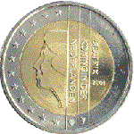 2 euro Pays-Bas