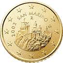 50 cent Saint Marin