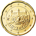 20 cent Slovaquie