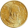 10 cent Vatican Pape François