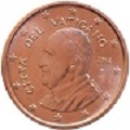 5 cent Vatican Pape François