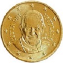 50 cent Vatican Pape François