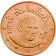 2 cent Vatican Benoit XVI