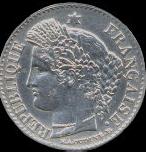 20 centimes ceres 1851