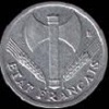 50 centimes 1943 etat francais travail famille patrie
