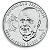 1 franc commémorative Jacques Rueff 1996