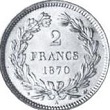 2 francs ceres 1870