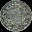 2 francs louis XVIII 1817