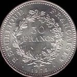 50 francs argent hercule