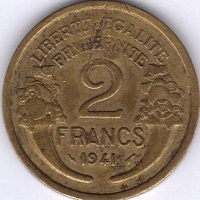 2 francs 1941