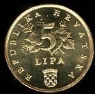 pièce de monnaie de Croatie