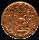 pièce de monnaie du Danemark