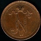 pièce de monnaie de Finlande