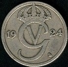 pièce de monnaie de Suède