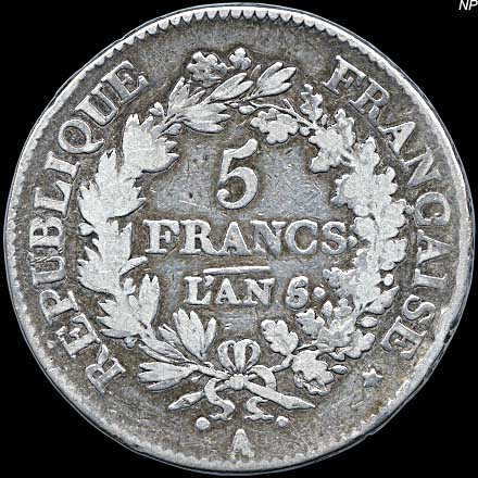 5 francs an 5 union et force